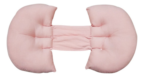 Almofada Travesseiro Ajustável Para Grávida Tecido Aveludado
