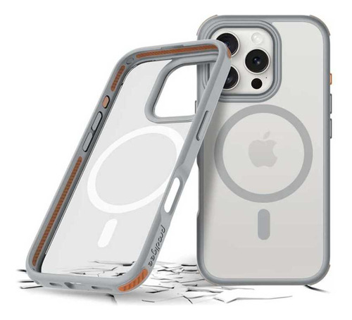 . Funda Prodigee Formula Mag Para iPhone 16 Pro Max Gris