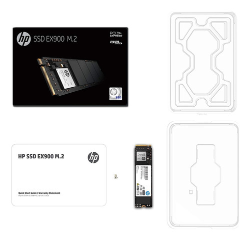 Disco Solido Ssd M2 2280 Hp Ex900 Plus Nvme Pcie 2tb 35m35aa