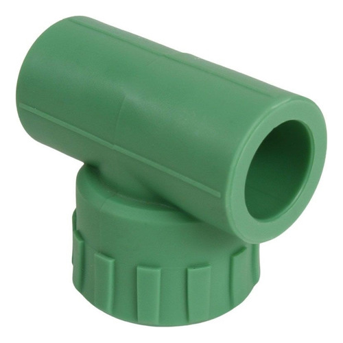 Tee Termofusión Ppr 1/2  X 20 Mm Rosca Hembra Verde