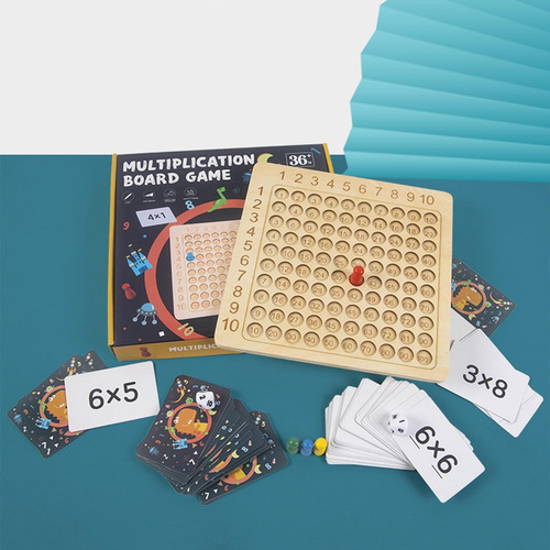 T Tablero De Multiplicación Montessori Juguetes De