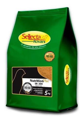 Sellecta Extrusado Sr 200 Nutrition Plus 5 Kg-  Rovani