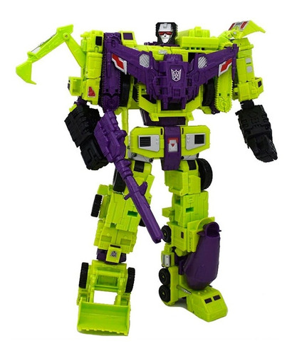 Boneco 5x Transformers Devastator Constructicons Ko Combiner