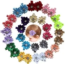 Comprar 32 Piezas Broches De Bebe Clip De Seguridad Broches De Flor