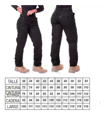 Pantalón Táctico Femenino Foxboy Protección Uv 50