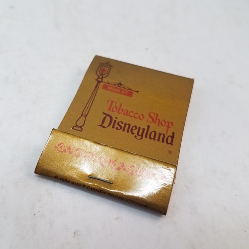 Antigua Caja De Fósforos Coleccionable Disneyland