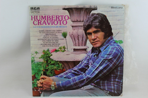 D1822 Humberto Cravioto -- La Voz Maravillosa De Mexico Lp