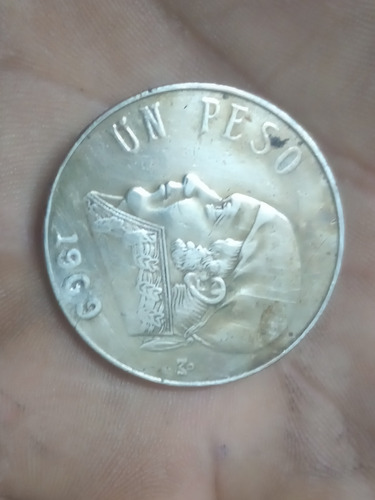 Moneda De Un Peso Moneda Prueba 1969 