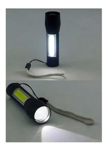 Mini Linterna Tactica Led Recargable Micro Usb Lampara Luz