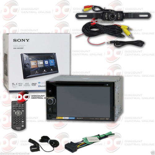 Sony Xav-w650bt 6,2  Táctil Lcd Dvd Nfc Bluetooth Estéreo G