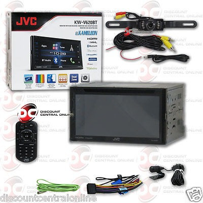 Jvc Kw-v620bt 6,8  Pantalla Táctil Dvd Bluetooth Stereo Lic