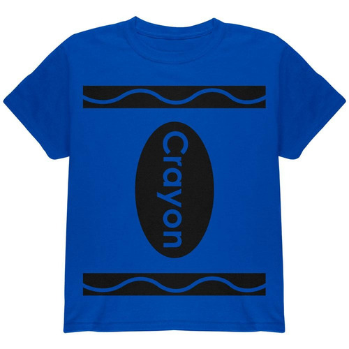 Camiseta De Crayola Azul Accesorio De Disfraz Para