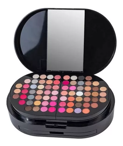 Set Maquillaje Maletin Makeover Sombras Rubor Labial Fms-04