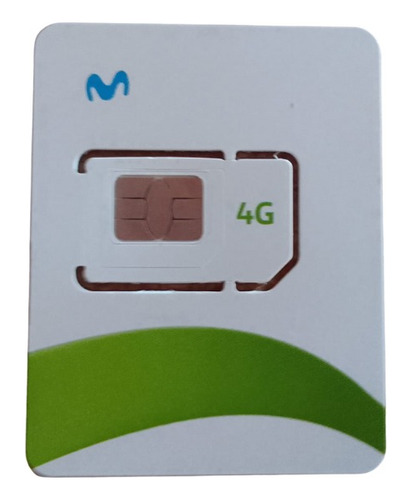 Chip 4g Movistar Coneccion Simple Y Controlada Cambia Numero