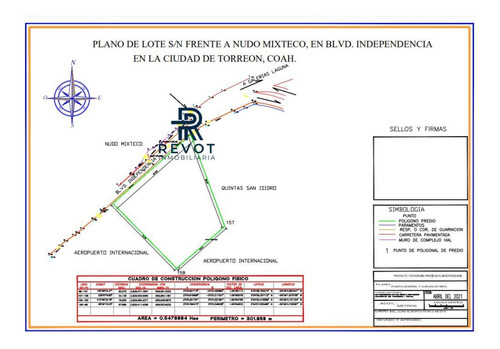 Terreno En Venta En Nuevo San Isidro