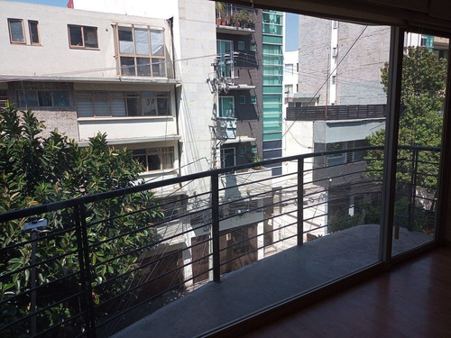 Renta Departamento Con Balcón -excelente Ubicación En La Nápoles-