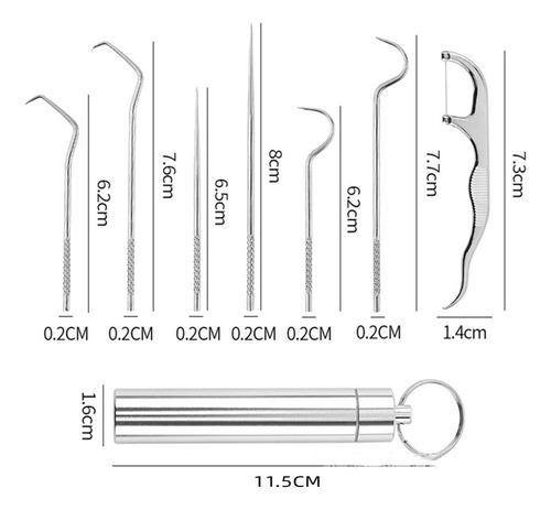 Sarro Kit Ortodoncia Limpieza Dientes Hilo Dental + Envio