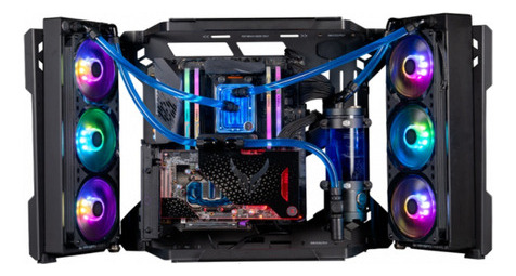 Gabinete Cooler Master Masterframe 700 Edición Limitada Color Negro