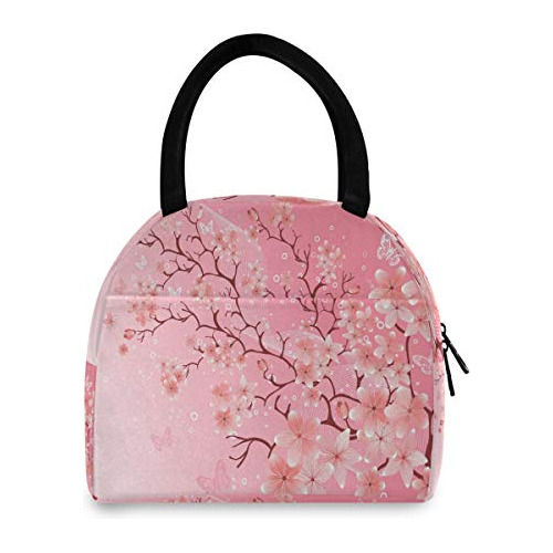 Auuxva Cherry Blossom Japanese Bolsa De Almuerzo Para Frm9n