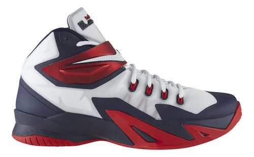 Zapatillas Nike Lebron Soldier 8 Usa Urbano 653641-114   