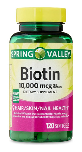 Spring Biotina 10mcg Americana - Unidad a $70560