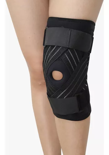 Rodillera Para Ligamento Cruzado Varillas Flexibles Abierta Super Confort  Neopreno