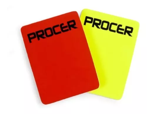 Tarjetas Para Arbitro - Juego De Tarjetas Para Referee