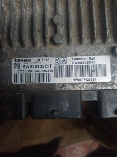 Computadora Peugeot 307 Motor 2.0 Hdi Marca Siemens 