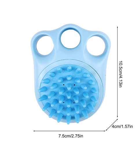 Cepillo De Lavado Para Perros Cepillos Exfoliantes Calmantes