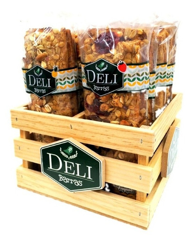 Delibarras ® Energéticas Con Jalea Granola Y Miel 16 Piezas