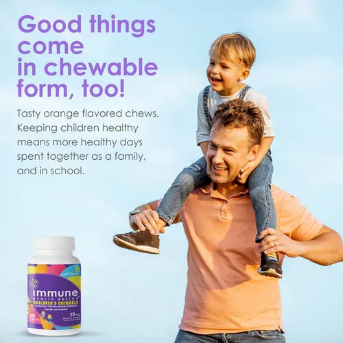 Suplementos Immune Health Basics Tabletas Masticables Para Niños