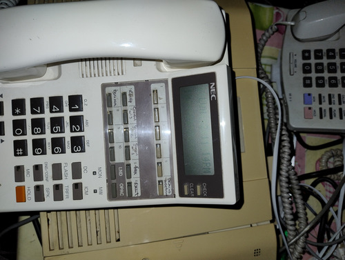 Central Y Telefono Programador Nec Ak-308 Ne Con Portero (Usado)