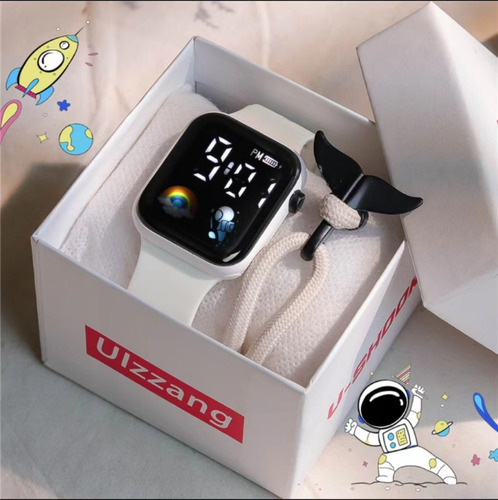 Reloj Electrónico Led Impermeable Para Estudiantes Y Niños