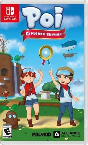 Imagem 1 de 4 de Poi Explorer Edition Nintendo Switch Mídia Física 12x Frete