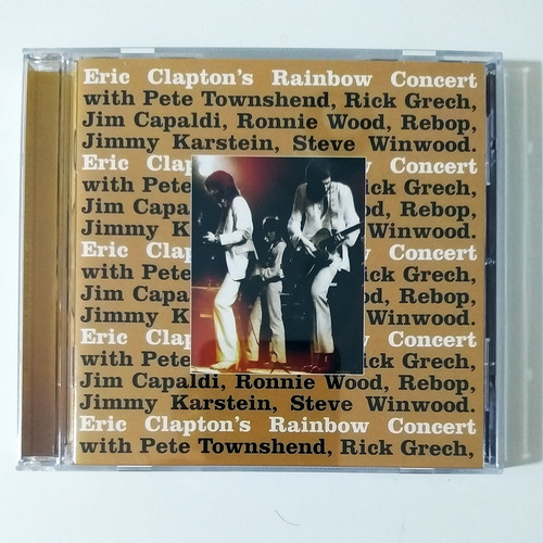 Cd Eric Clapton - Rainbow Concert (Usado)
