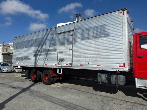 Mb 1218 Caminhão Truck 6x2 Baú De Aluminio 18 Paletes 9,50m