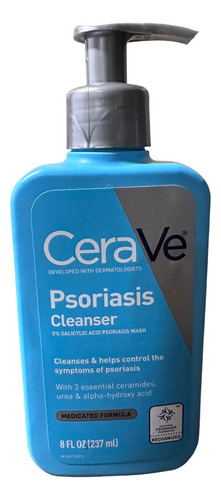 Cerave Limpiador Psoriasis 237 Ml, No Fact Psoriasis Día/noche