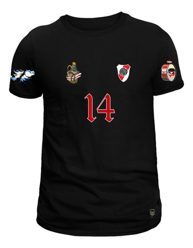 Remera River Plate Los Borrachos 