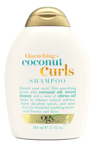 Shampoo Ogx Rizos Definidos Coconut 385ml Organix