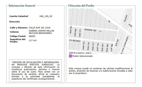 Venta De Casa Sur 181 2318, Bramadero Ramos Millán, Iztacalco, 08000 Ciudad De México, Cdmx Ajrj