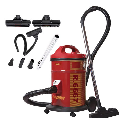 Aspiradora Industrial Tacho Ruedas Gran Potencia Y Calidad