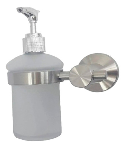 Dispensador Jabon Liquido Acero/vidrio Accesorios Baño 