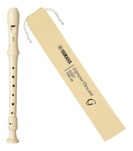 Flauta Doce Germânica Yamaha Yrs-23g Yrs23g Promoção 