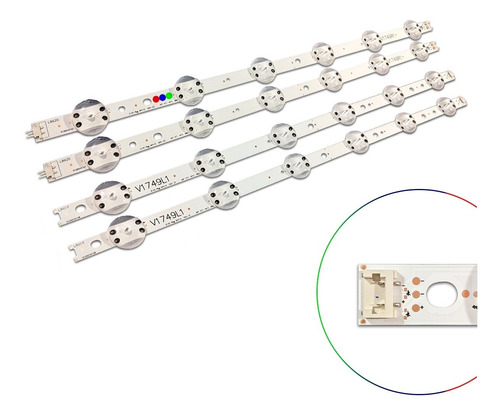 Kit Leds LG 49uj6500 / 49uj6500ua - Aluminio Reforzado, Nvo