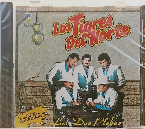 Los Tigres Del  Norte - Lo Dos Plebes - Cd Disco. Nuevo