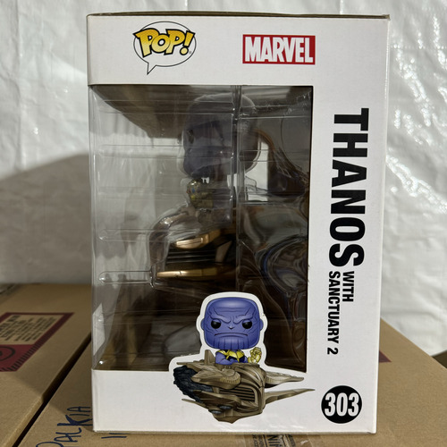 Funko Pop Marvel Avengers Infinity War Thanos With Sanctuary
