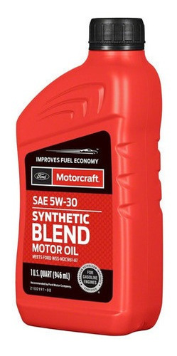 Aceite 5w30 Semi Sintetico Motorcraft Synthetic Blend