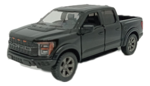 Camioneta Coleccion Ford F-150 Raptor 2022 Kinsmart 1/46 Neg