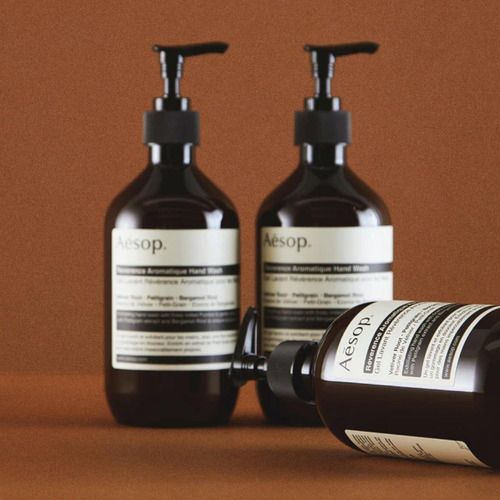 Aesop Jabón De Manos Y Limpiador Corporal 500ml Juego De 2