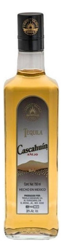 Pack De 4 Tequila Cascahuin Añejo 750 Ml